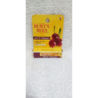 burt's bees wild cherry moisturizing lip balm (4.25g)