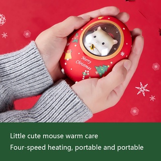 Mini Portable 5000mAh Power Bank Cute Space Capsule Hamster Charging USB Hand Warmer Girl Love Gift