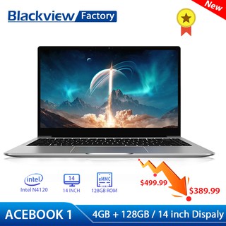 Blackview Acebook 1 Laptop 14 Inch 1920*1080 FHD Intel Gemini lake N4120 Quad Core Windows 10 Notebo