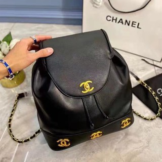 JC WHOLESALE # CHANEL LARGE LAMBSKIN LEATHER BACKPACK WOMEN FASHION BAGS COD