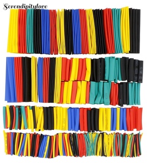 [24Hs Delivery] 328pcs Cable Heat Shrink Tubing Sleeve Wire Wrap Tube Set (1)