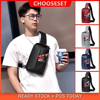CS 2021 New Men Chest Bags Anti-thief Crossbody Bag For Male Character Waterproof Pouch Pack