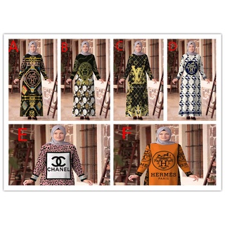 TATA FASHION New High Quality Muslim Dress Modest Clothing Longsleeve Maxi dress for women