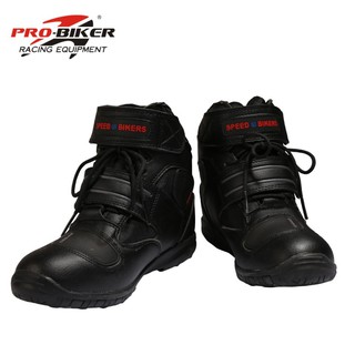 Soft Motorcycle Boots PRO boot biker waterproof SPEED Motorboats Men motocross boots Non-slip