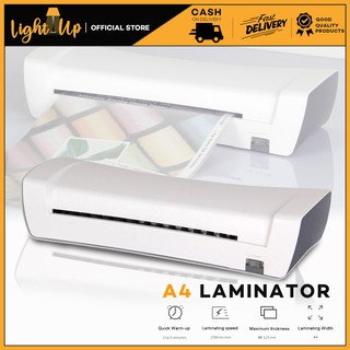 A4 Laminator Hot and Cold Laminating Machine Document Photo Paper Cards Picture Painting