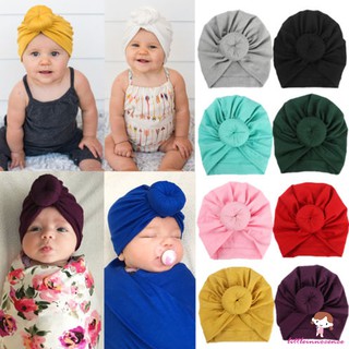 TN.-Toddler Infant Baby Kids Cotton Turban Knot Bunny Ear
