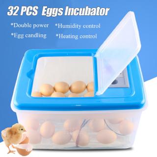 【SHOUSE】32 Eggs Automatic Poultry Incubator Hatcher Water Incubation W/ Egg Candler (1)