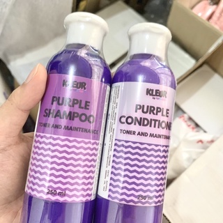 KLEUR - Purple Shampoo & Conditioner (100ml to 250ml) (6)
