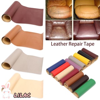 LILAC Home & Living Leather Repair Tape Furniture Repairing Patch Couches Repair Stickers Bags Sofas Stick-on Driver Seats Self-Adhesive/Multicolor