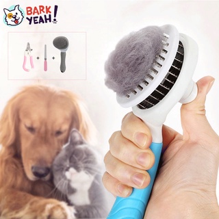 Pet Brush Combs Dog Hair Remover Cat Brush Grooming Pet Hair Trimmer Comb Cat Grooming Supply Brush