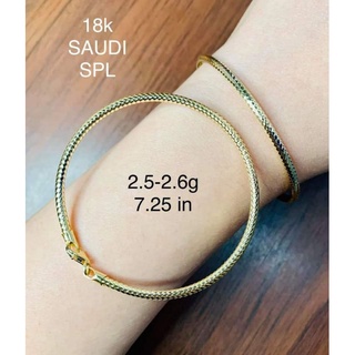 18K Saudi Gold Bracelet Pawnable
