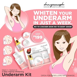 3 Steps Intense Underarm Whitening Kit by Oh My Venus / OMV 3 STEP INTENSE WHITENING UNDERARM KIT