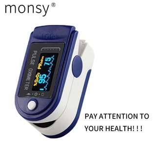 Oximeter ♨Monsy Finger Pulse Oximeter Monitor Meter Clip Pulse Oximetry Blood Oxygen Tester Oximeter