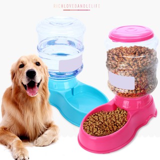Pet feeder water dispenser 3.5 L large automatic cat dog food dispenser pet supplies