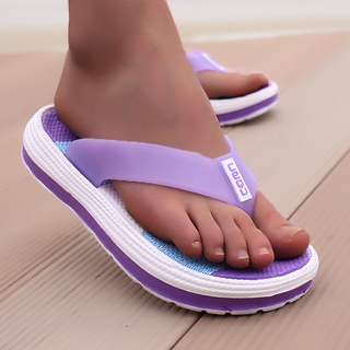 KANCOOLD 2021Summer Slippers Women Casual Massage Durable Flip Flops Beach Sandals Female Wedge Shoe (4)