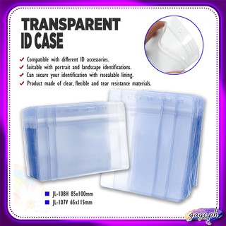 Plastic ID Case Transparent Waterproof (10-50 pcs per pack) (1)