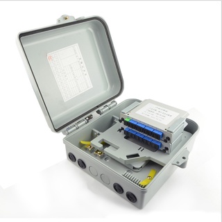 FTTH adapter Distribution Box Termination box1:8 /1:16 Fiber Optic PLC Splitter Box / 12 core