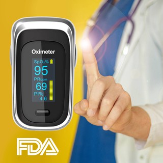 Oxygen Saturation Monitor, Pulse Oximeter Fingertip, Oxygen Monitor, O2 Saturation Monitor, OLED Por