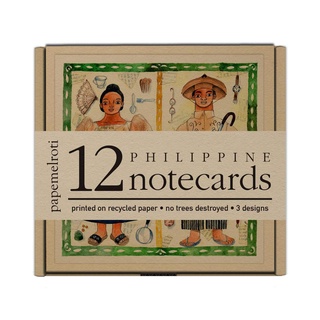 ۞○Papemelroti Philippine Notecards