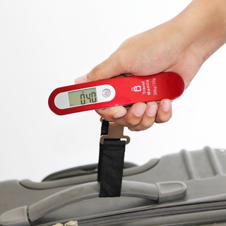 Travel Manila Digital Luggage Scale (Red)