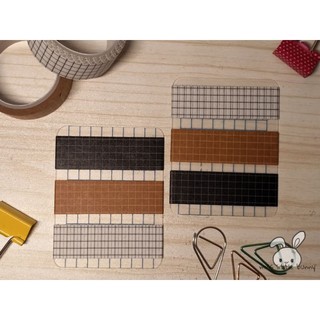 Washi Tape Grid Sample | Japanese Paper DIY Planner | Masking Tape | Adhesive Tape