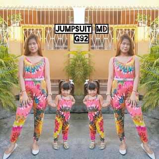 Claudette Jumpsuit mother & daughter set -terno mom and daughter- twinnings- casual-summer- jumsuit-