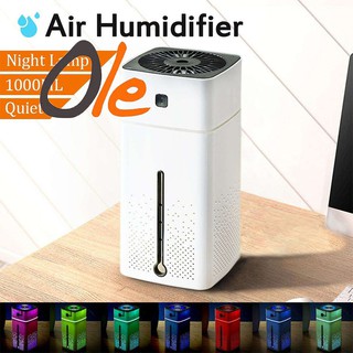 1000 ML LED Night Light Air Humidifier USB Aroma Essential Oil Mist Air Purifier