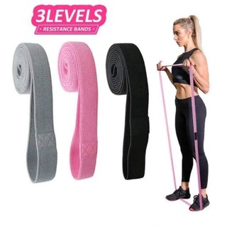 Long Fabric resistance bands fitness Pull Up Assist Booty Hip workout exercise loop Elastic band