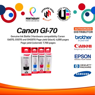 Canon Pixma GI-70 BCYM SET ORDER | Genuine Ink
