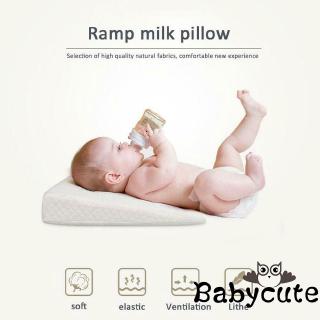 ✪B-BNewborn Baby Sleep Pillow Anti Baby Spit Milk Crib Cot Sleep Positioning Wedge