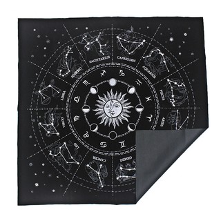 【lu】Tarot Special Tablecloth 12 Constellations Astrology Tarot Divination Card Tablecloth