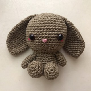 Crochet Bunny Stuffed Toy (Amigurumi) (4)