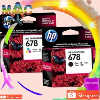 Genuine HP 678 Ink Advantage Cartridge Black or Tri-color Set