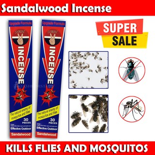 Original Sandalwood Incense for Flies and Mosquitoes KILLS FLIES AND MOSQUITOS EFFECTIVE AND ORGANIC