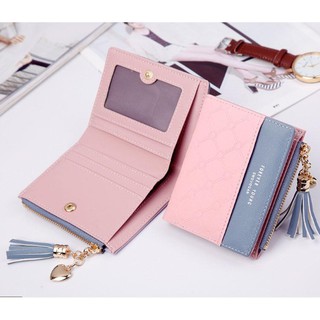 Women's Fashion Purse Wallet Coin Card Holder Soft Leather (9)
