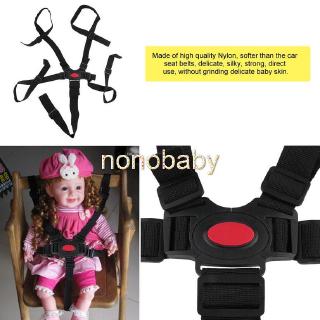 【nonobaby】Baby 5 Point Harness Safe Belt High Quality Dining Chair Bandage Safety Belt