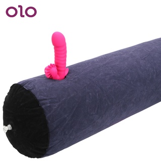 OLO Flocking Inflatable Sofa Magic Cushion Sexual Position Love Pillow Sex Furniture Sex Toys for Co