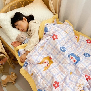 Child Air Conditioner Quilt Washable Cotton Summer Thin Baby Quilt Nap Comforter Kindergarten Baby Summer Blanket (7)