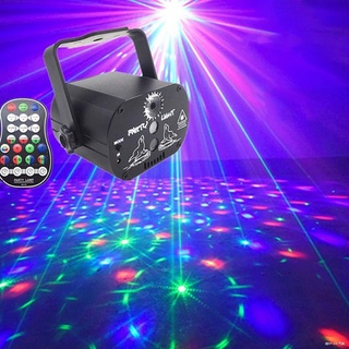 Laser Light ✣❐☬❇♕□Qayao 60 Pattern Laser Projector Stage Light LED RGB Party KTV Club DJ Disco Light
