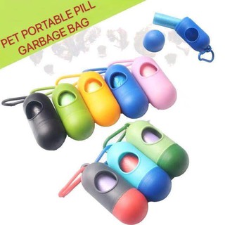 【HAPPY PAWS PET】PET POOP BAG TRASH BAGS WITH EXTRA REFILL (1)