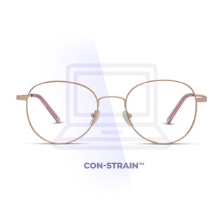 MetroSunnies Jasper Specs (Rose Gold) / Con-Strain Blue Light / Anti-Radiation Computer Eyeglasses