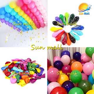 10inch Ordinary Standard balloons 100pcs party decoration (1)