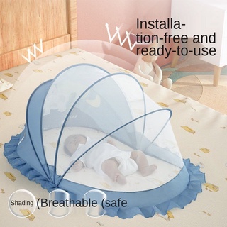 Baby mosquito net cover foldable baby newborn infant child bed mosquito mask