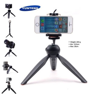 Yunteng YT-228 Mini Tripod for Mobile Phone Camera Holder