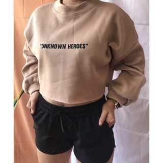 Pullover cropped - statement