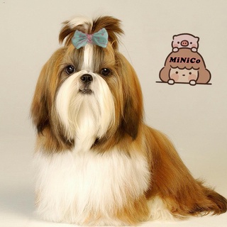 dog♀₪MiNiCo~Pet Dog Bow Hair Rubber Band
