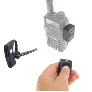 Spot goods Baofeng Walkie Talkie Headset PTT Wireless Bluetooth Earphone for Two way Radio