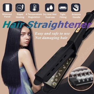 Hair Straightener Four-Gear Temperature Adjustment Ceramic Tourmaline Ionic flat iron