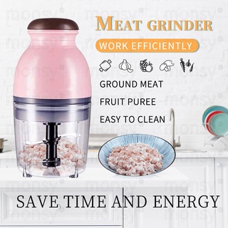 Grinder Multi Function Kitchen Household Meat Grinder Electric Chopper Blender