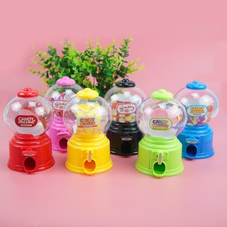 Hot Toy Gumball Saving Coin Box Kids Cute Mini Candy Machine